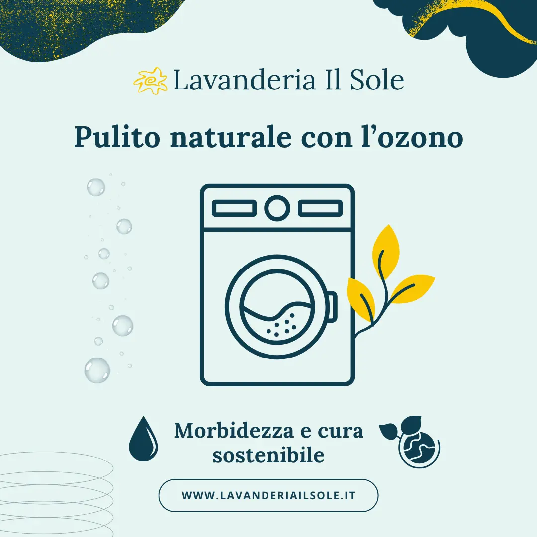 Pulito naturale con l'ozono - morbidezza e cura sostenibile
